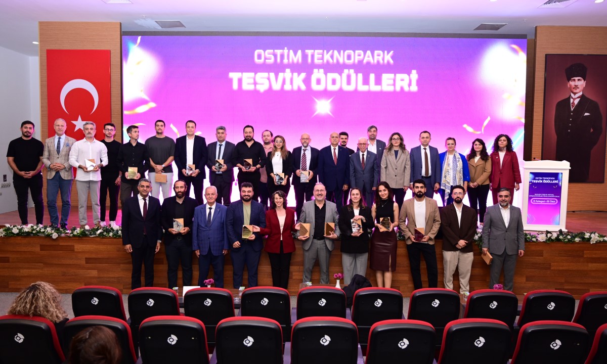 Ostim Teknopark Teşvik Ödülleri Sahiplerini Buldu