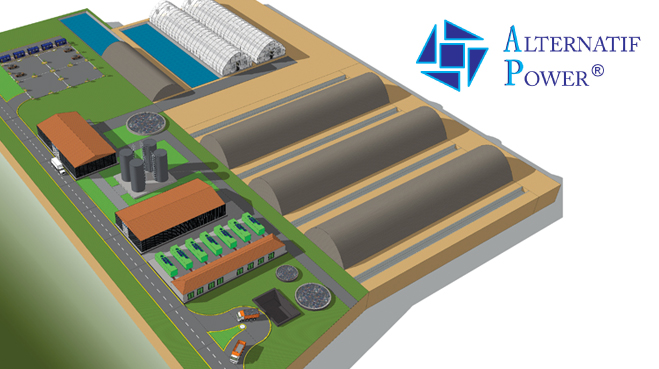 Avrupa’nın En Büyük Biyogaz Santralini Yaptı