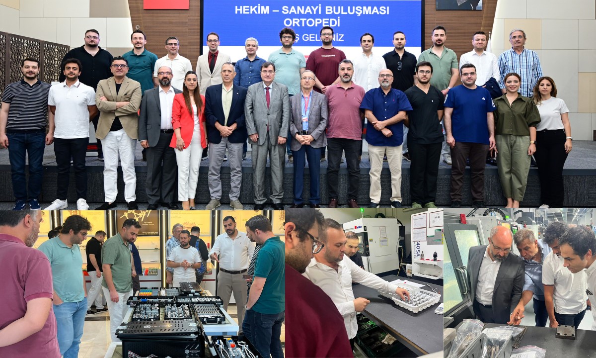Ortopedi Hekimleri OSTİM’de Yerli Ürünleri İnceledi 