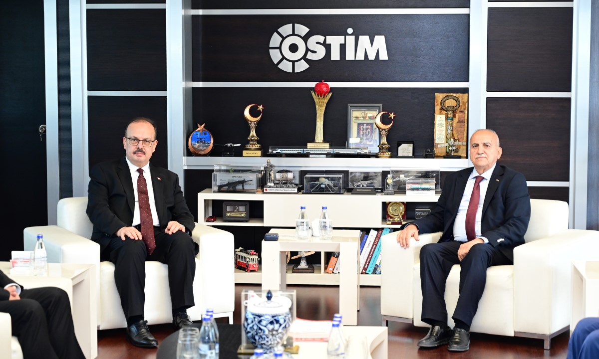 Ankara Valisi Yakup Canbolat OSTİM’i Ziyaret Etti 