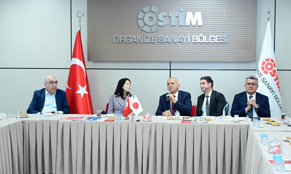 OSTİM’in Yeşil OSB Politikaları Japon Heyete Aktarıldı
