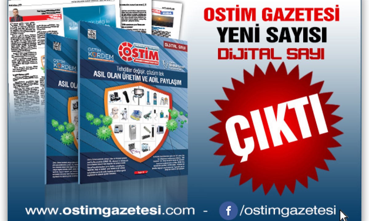 OSTİM Gazetesi Dijital Sayısı Yayında