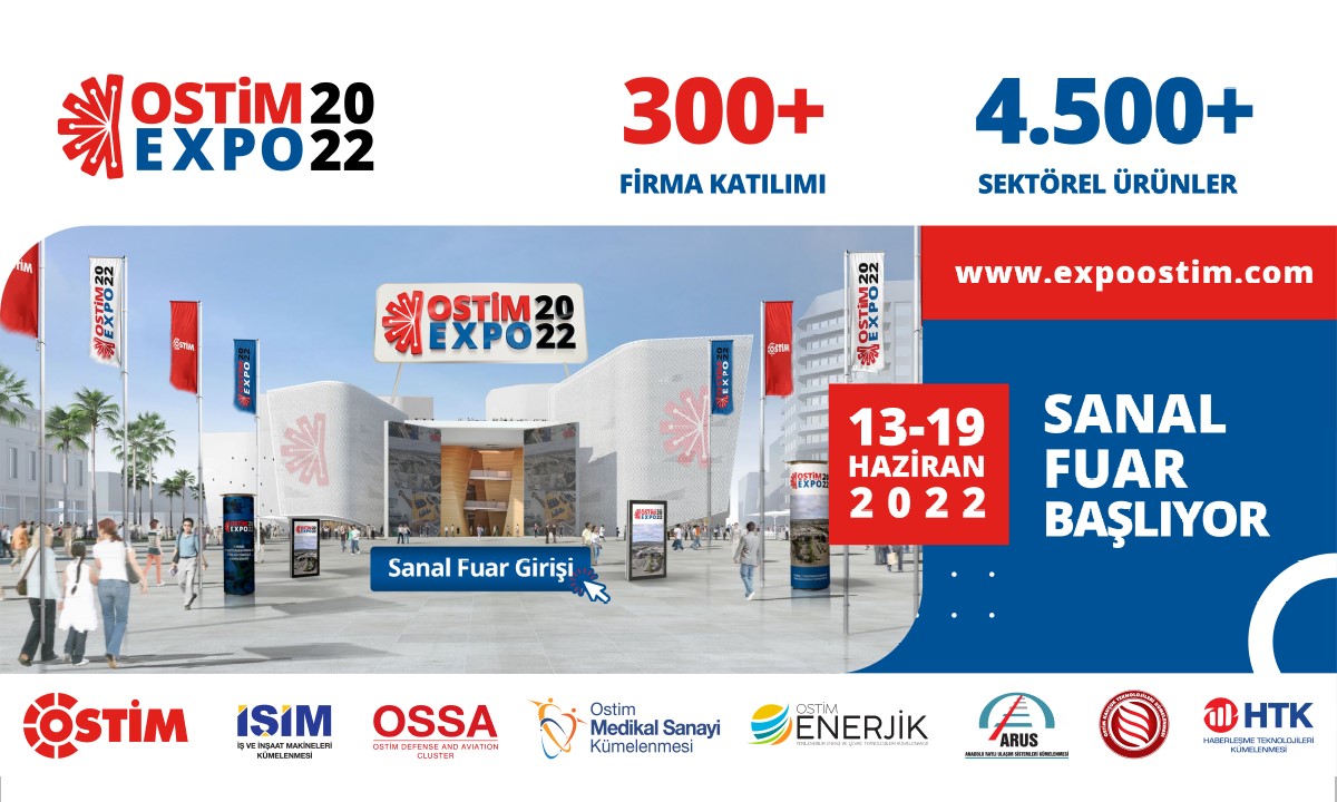 OSTİM Expo 2022 Sanal Fuarı 13 Haziran'da Başlıyor