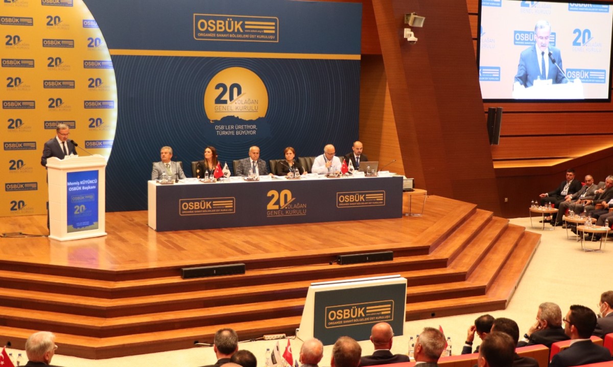 OSBÜK 20. Olağan Genel Kurulu Gerçekleştirildi