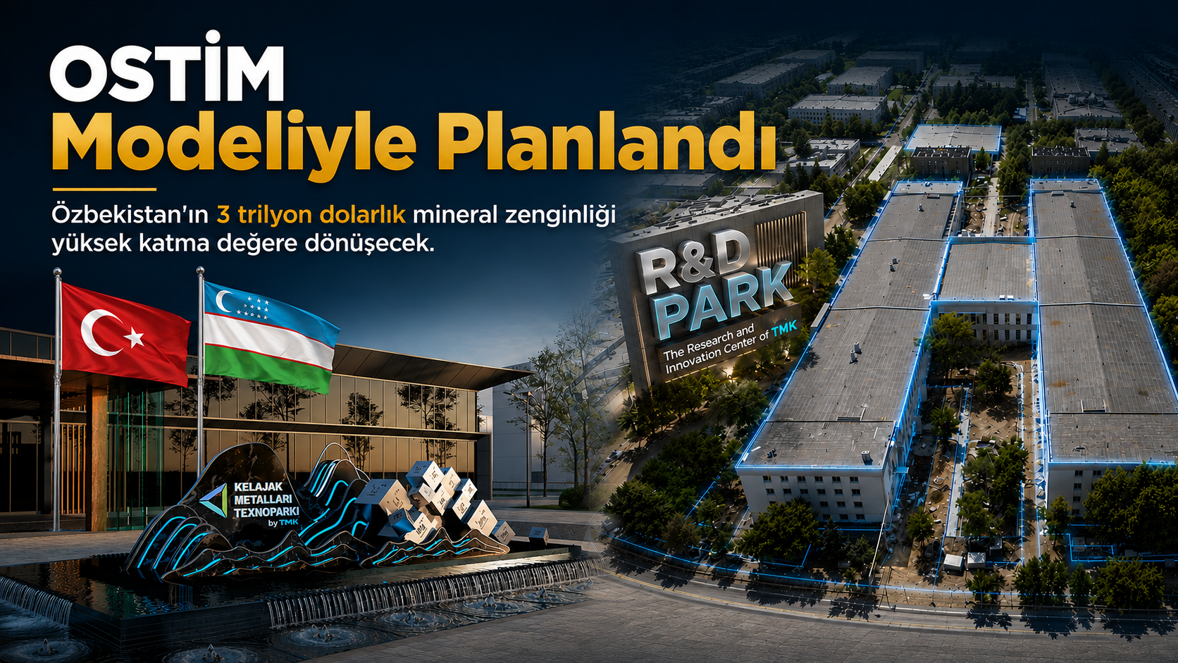 Özbekistan’ın Mineralleri OSTİM Modeliyle Yüksek Katma Değere Dönüşecek