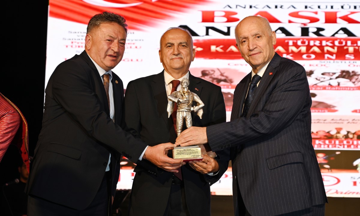 Aydın’a "Ankara’ya Değer Katanlar" Ödülü