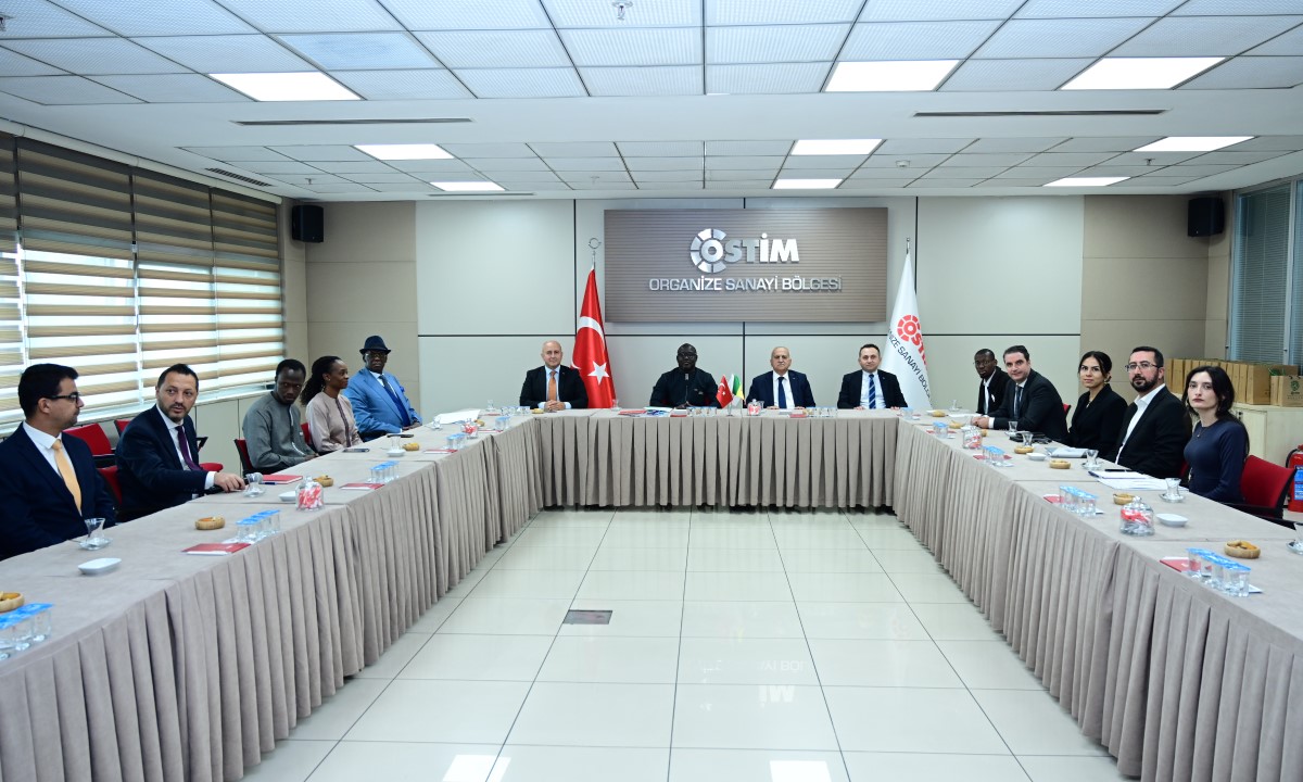 KOBİ’lerini Türkiye’nin Tecrübesiyle Geliştirmek İsteyen Senegal’den OSTİM’e Ziyaret 