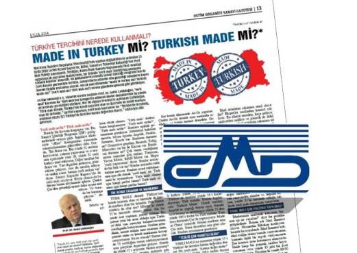 OSTİM Gazetesi’ne Altın Kalem Ödülü